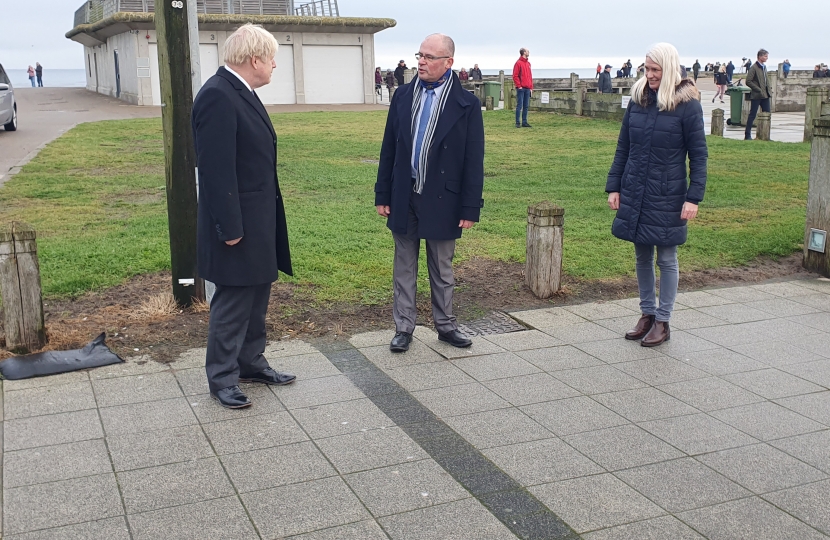 Boris visits Blyth Valley