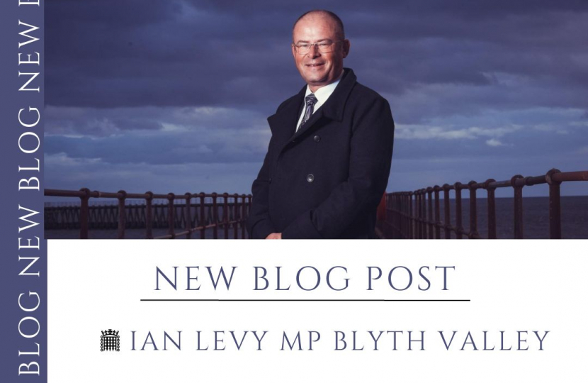 Ian Levy MP Blog