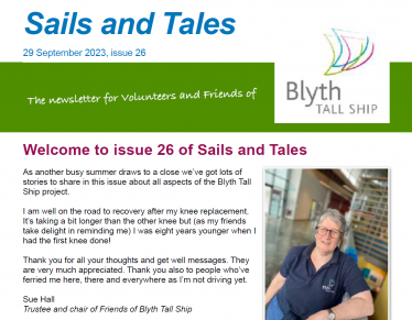 Blyth Tall Ship Newsletter - September 2023